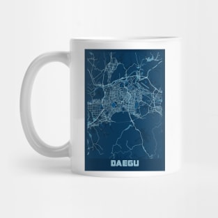 Daegu - South Korean Peace City Map Mug